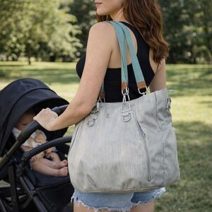 Lässig Green Label Mix ‘n Match Diaper Bag – Eco-Friendly Shoulder Tote